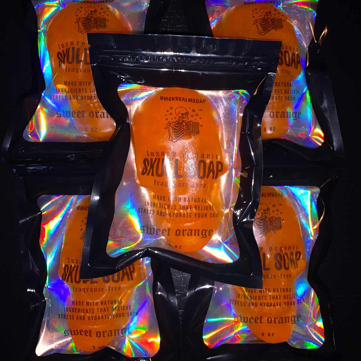 Skull Soap (Sweet Orange)