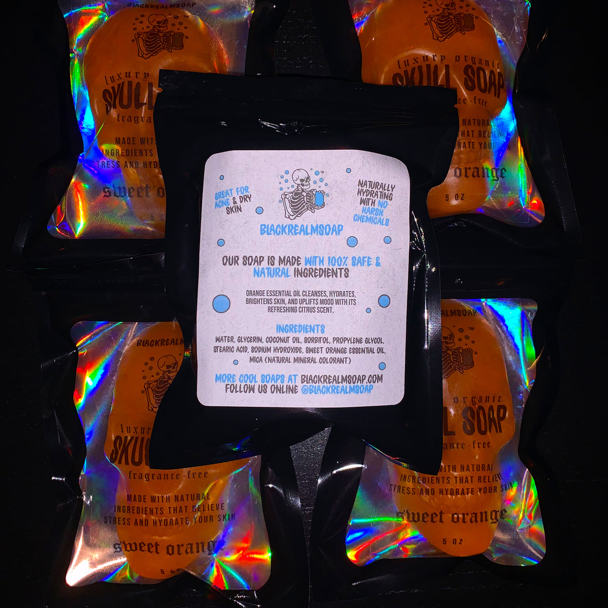 Skull Soap (Sweet Orange)