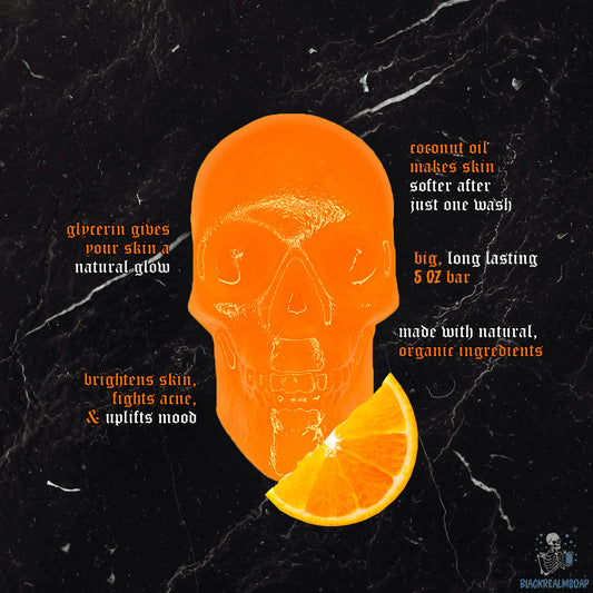 Skull Soap (Sweet Orange)